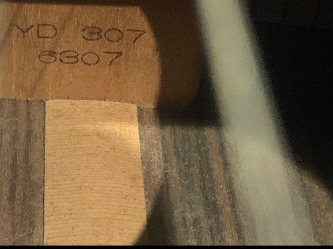 s yairi ヤイリ　yd307 希少　4桁シリアル　受注生産　メンテナンス済