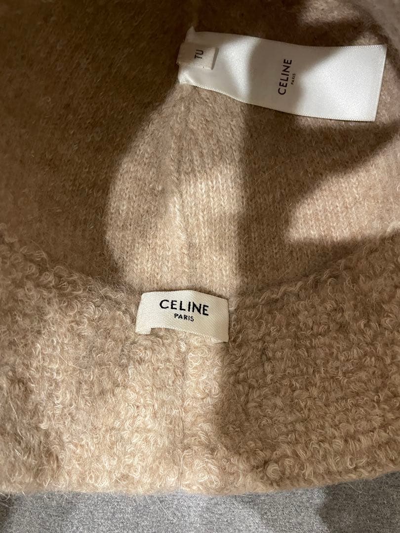 セリーヌ バケットハット トリオンフ アルパカ サイズCELINE 帽子