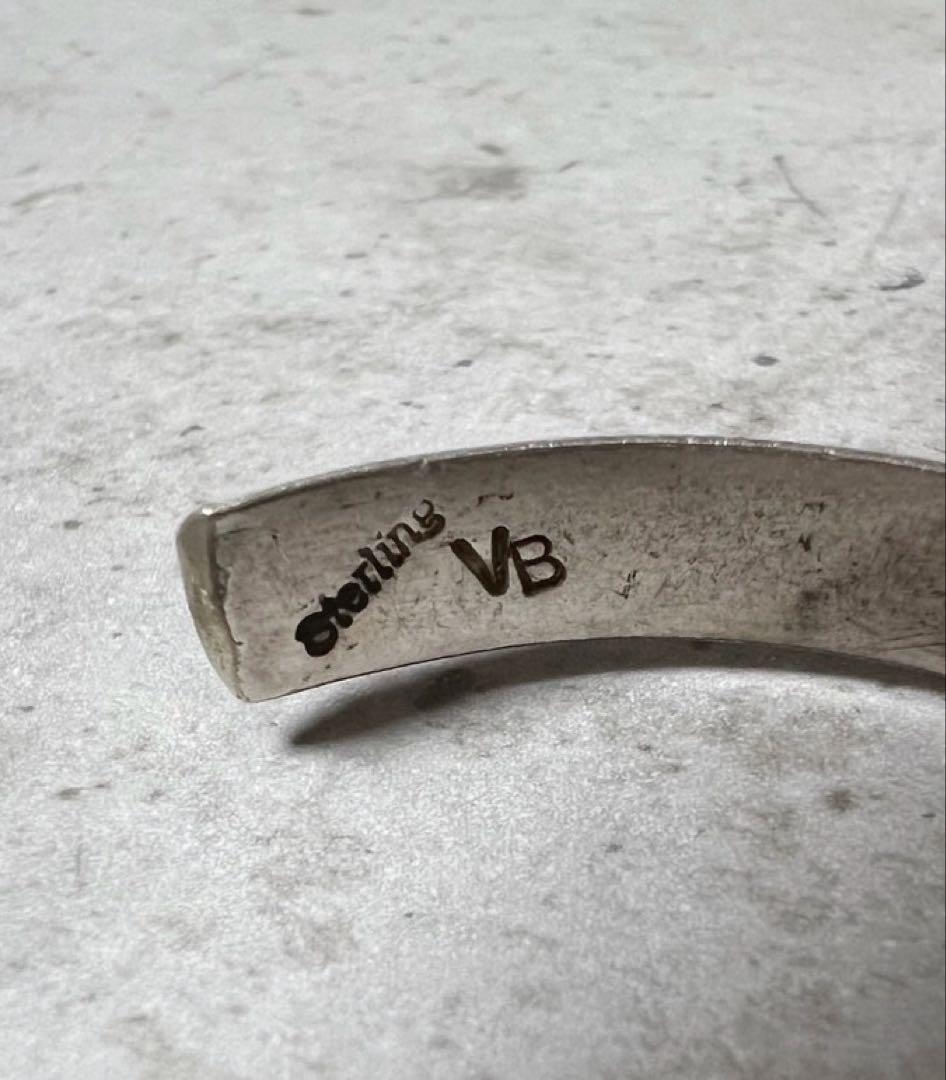 VB 刻印 VERNON BEGAY ヴァーノンビゲイSTERLING ナバホ