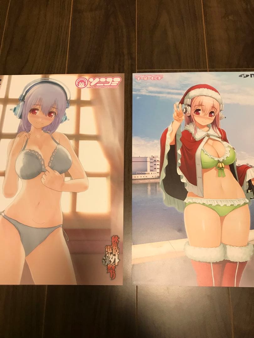 18000円売却済。SUPER SONICO ポスターセット