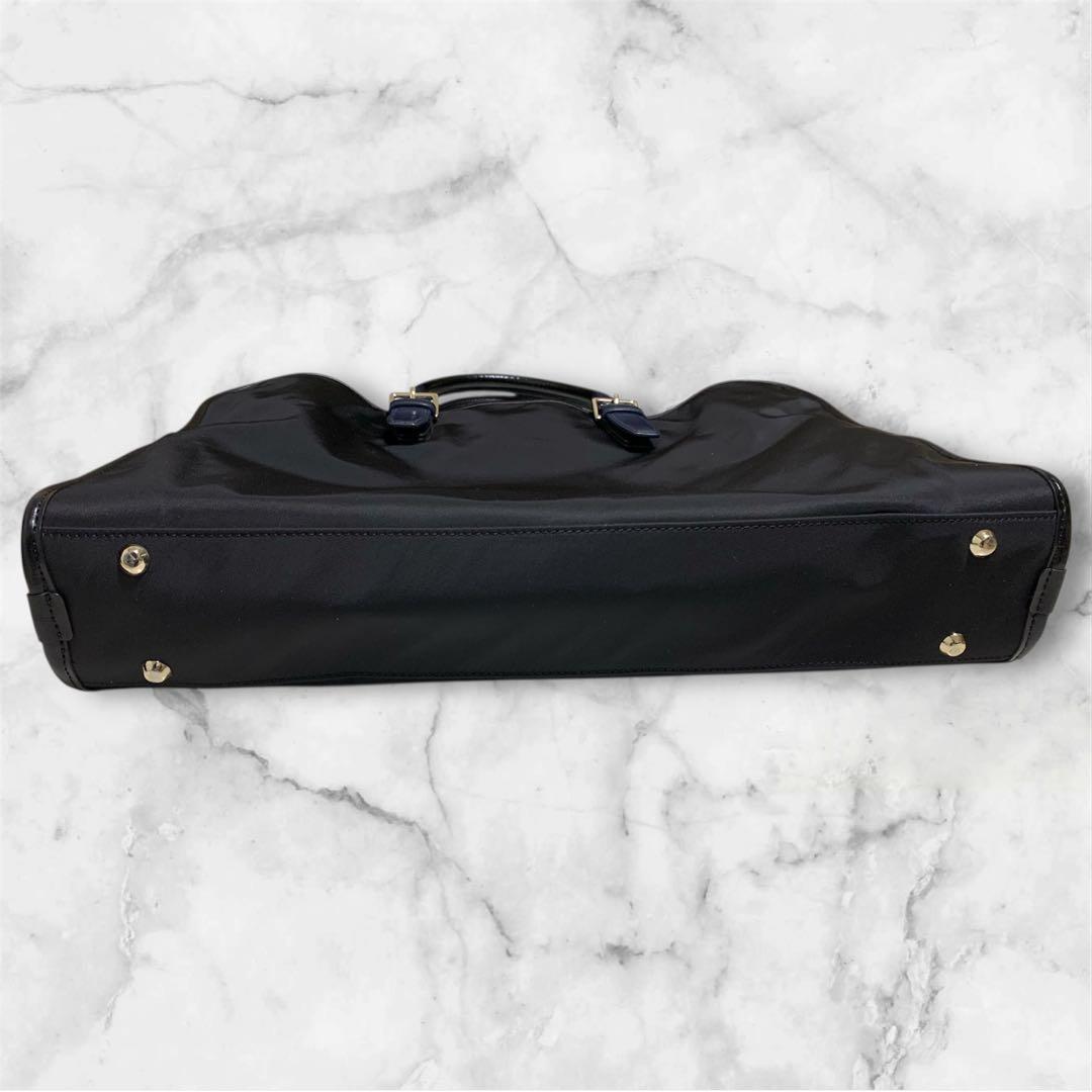 PaulSmithポールスミス★ビジネスバッグ自立型A4可2wayナイロンレザー