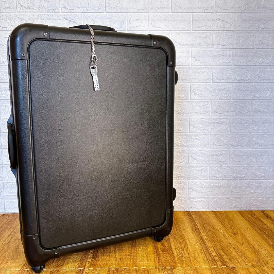 サムソナイト　 大型　キャリーケース　スーツケース　ブラック　機内持ち込み不可