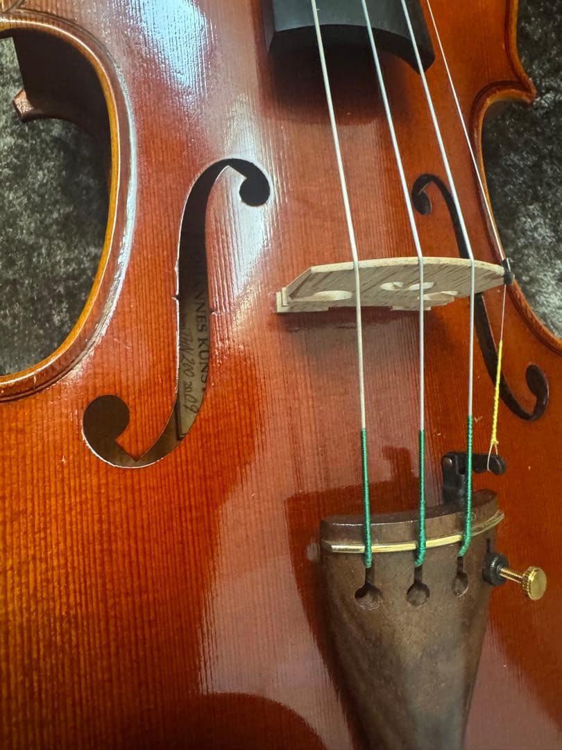 4/4 バイオリン　J.KUNSTLER 2009年　ドイツ製