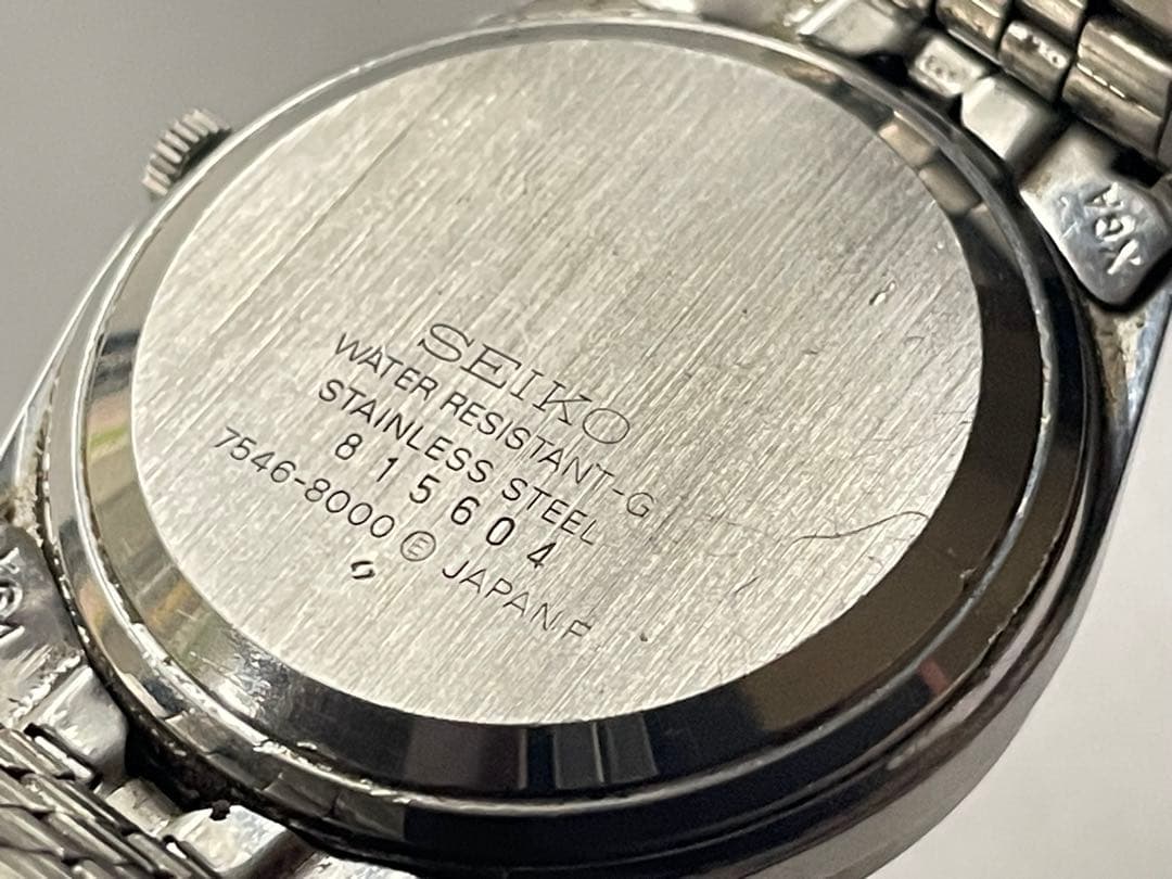 SEIKO TYPE II 7546-8000 1978 SUWA クォーツ