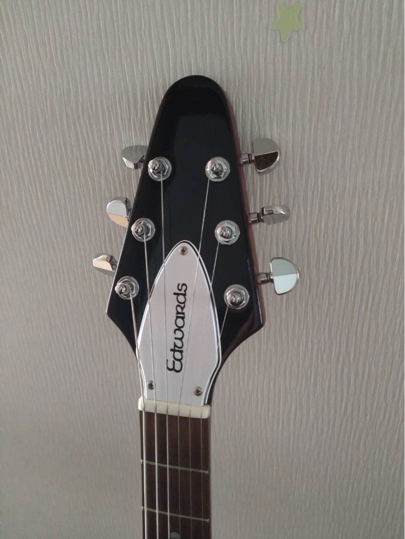 ギター EDWARDS E-FV-120D Cherry