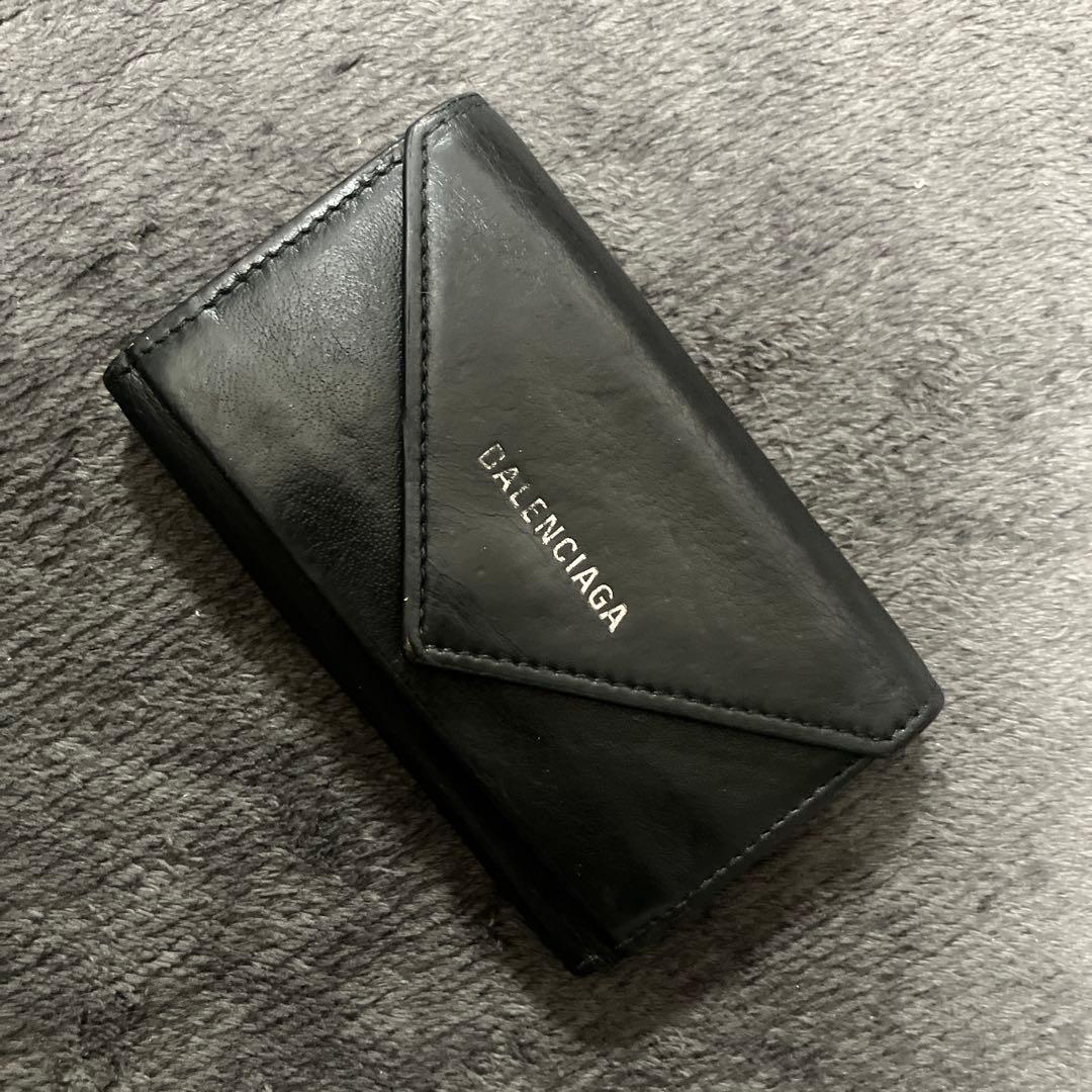 バレンシアガ　キーケース　キーリング　ストラップ　カードケース