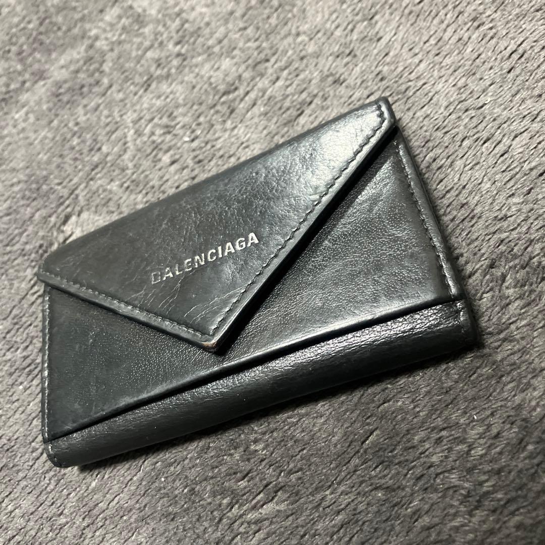 バレンシアガ　キーケース　キーリング　ストラップ　カードケース