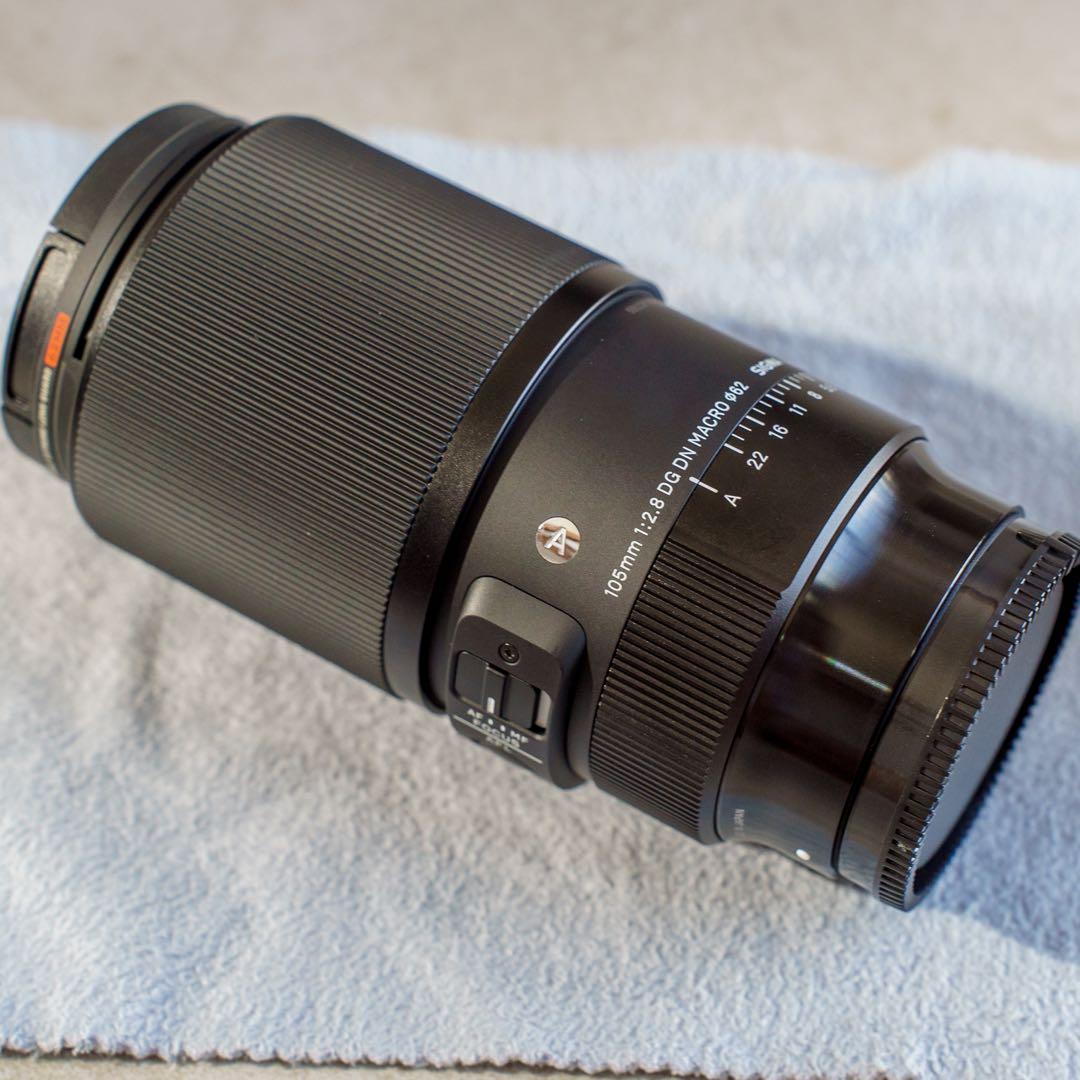 美品 SIGMA 105mm F2.8 DG DN MACRO ソニーE