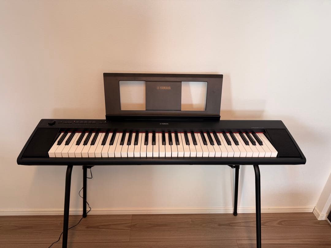 ヤマハ　電子ピアノ「Piaggero」 NP-12 スタンド付き