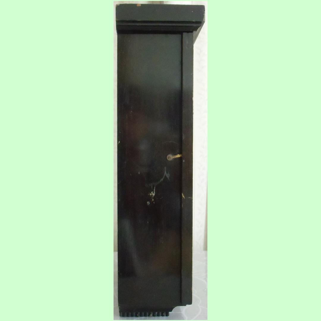 昭和レトロ　振り子時計　ゼンマイ式　SEIKO　アンティーク　小道具　柱　精工舎