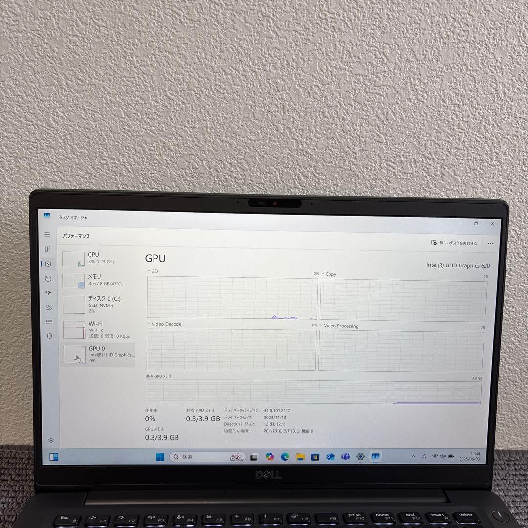 DELL latitude 7400 i5-8365U メモリ8GB #5956