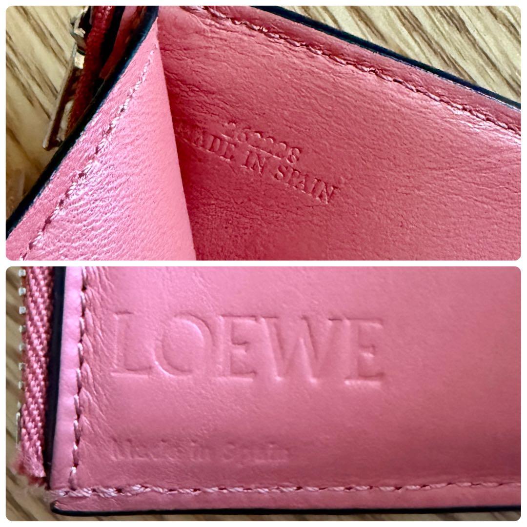 LOEWE ロエベ　バーティカルウォレット　スモール