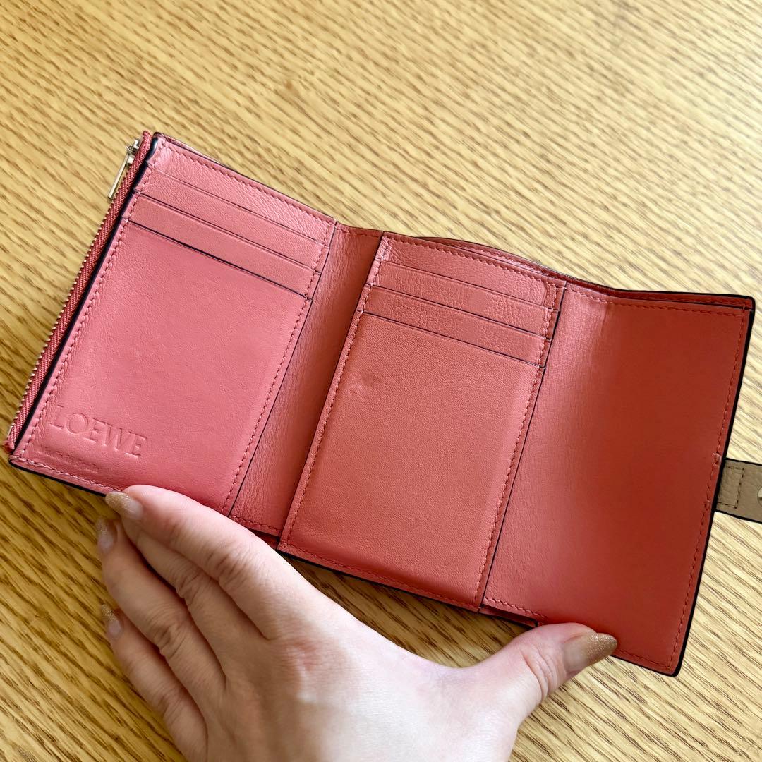 LOEWE ロエベ　バーティカルウォレット　スモール