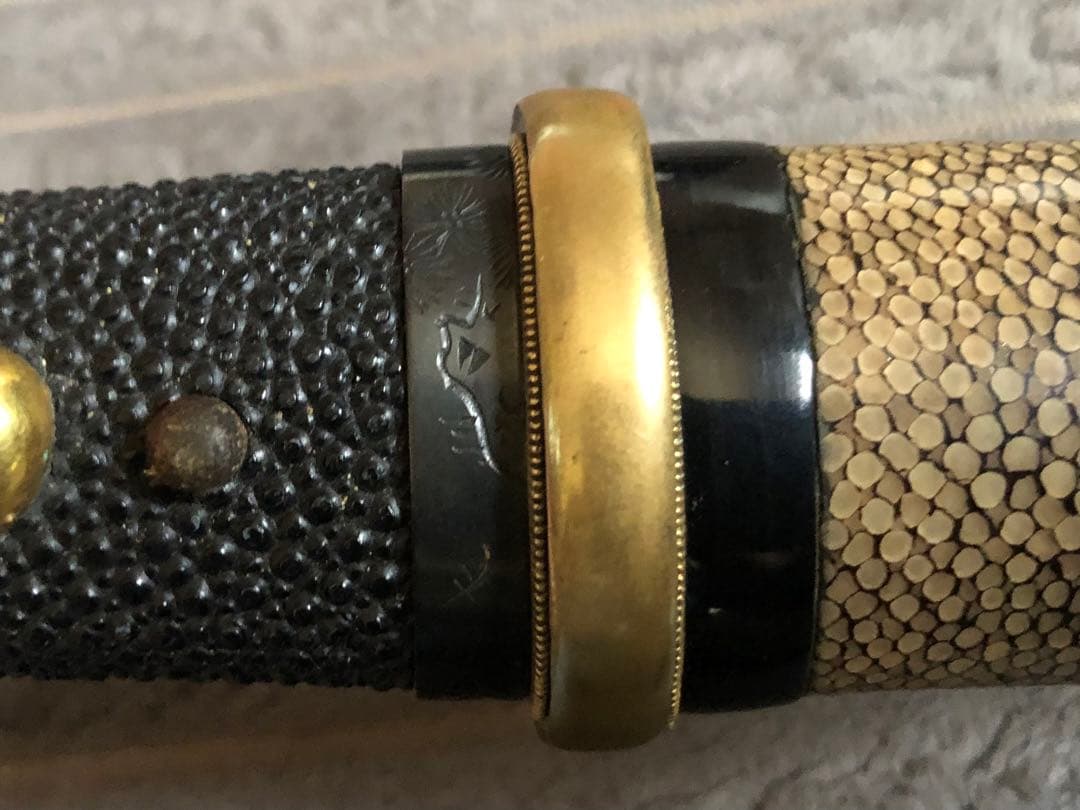 時代物 短刀 拵 竹光 木製