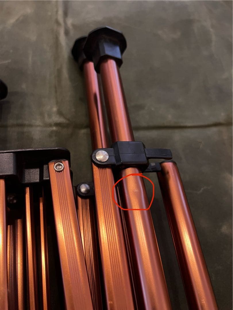 コールマン　ナチュラルウッドロールテーブル クラシック（110）