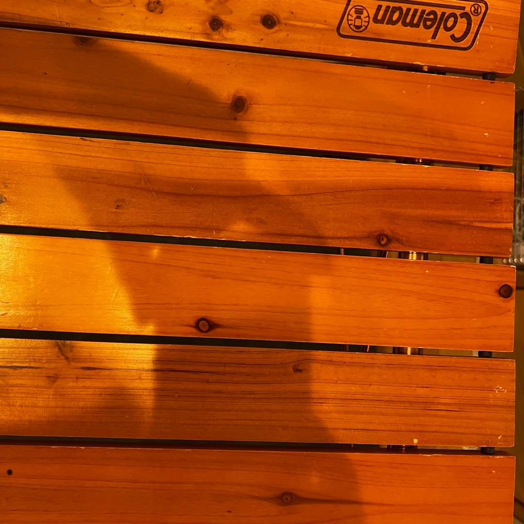 コールマン　ナチュラルウッドロールテーブル クラシック（110）