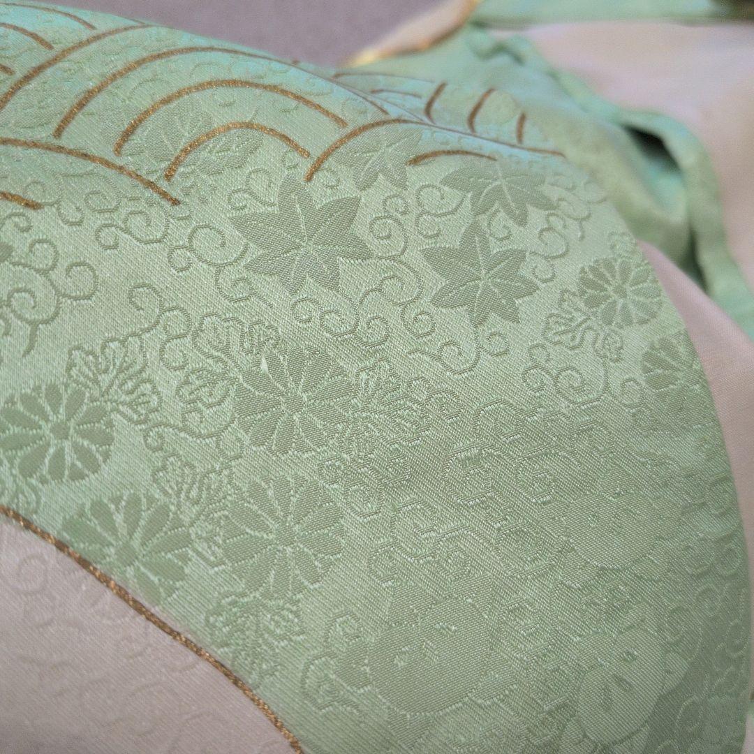 古典柄の正絹振袖　着物リメイク　3枚セットです