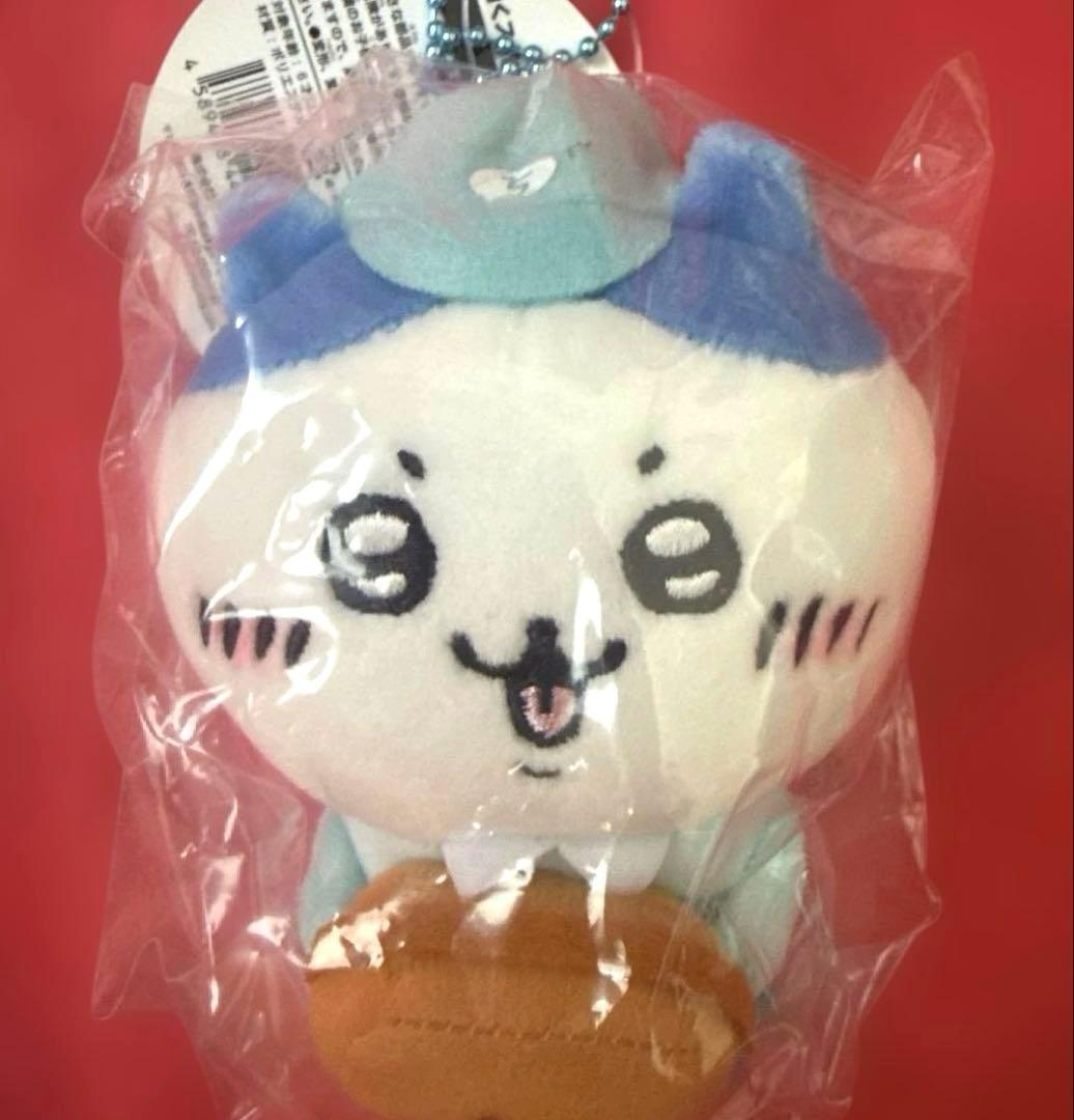 ちいかわ　働くスタッフさんマスコット　ハチワレ