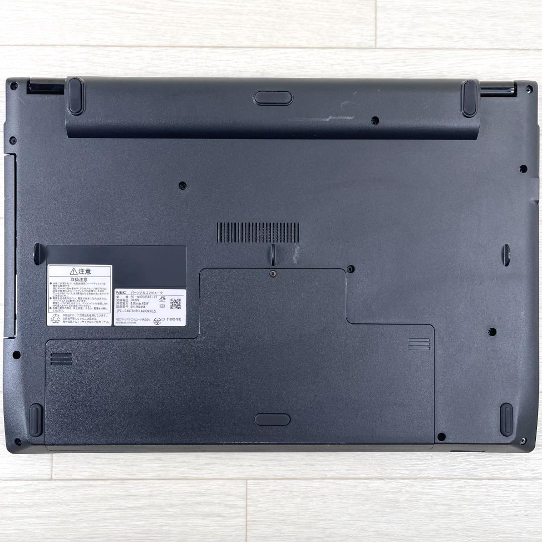 NEC LAVIE i7 新品SSD メモリ16G ノートパソコン オフィス付き