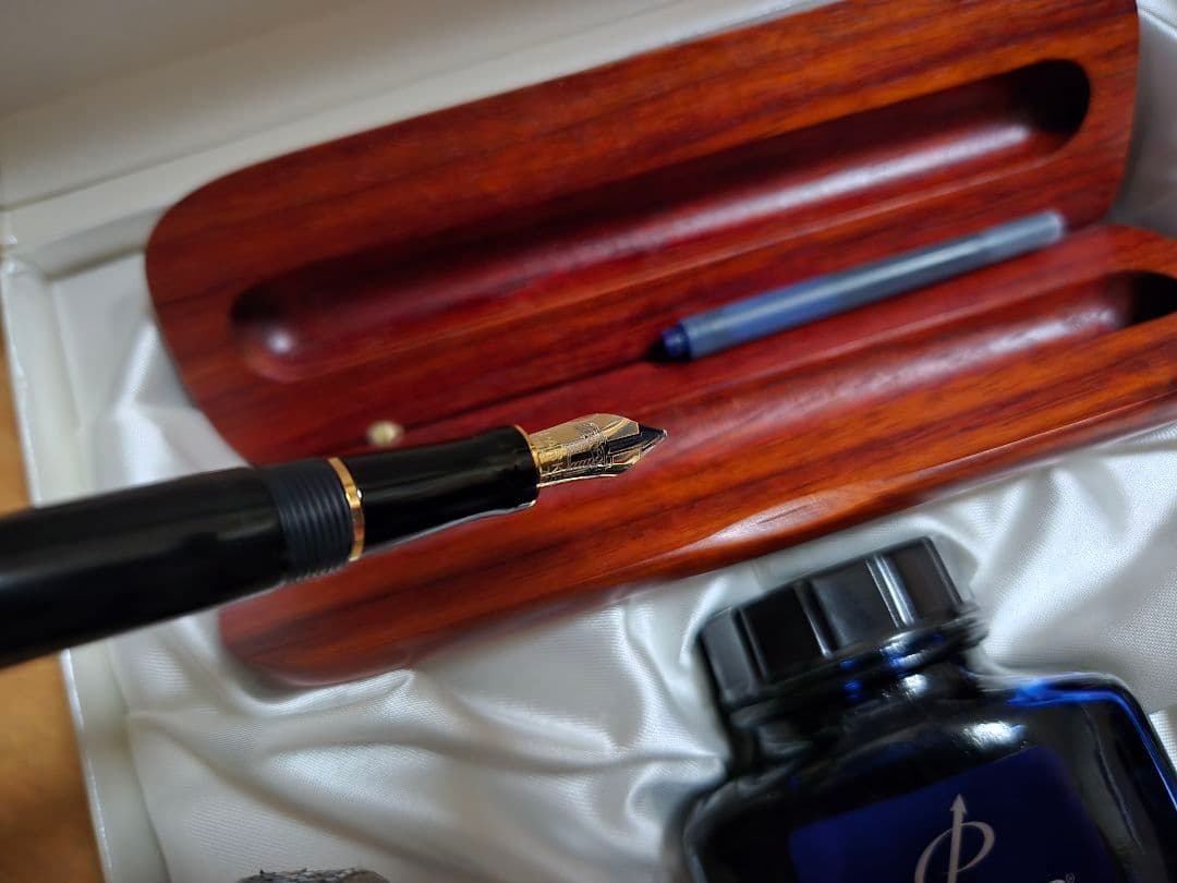 未使用.非売品 PARKER 万年筆 & Quinkインク セット