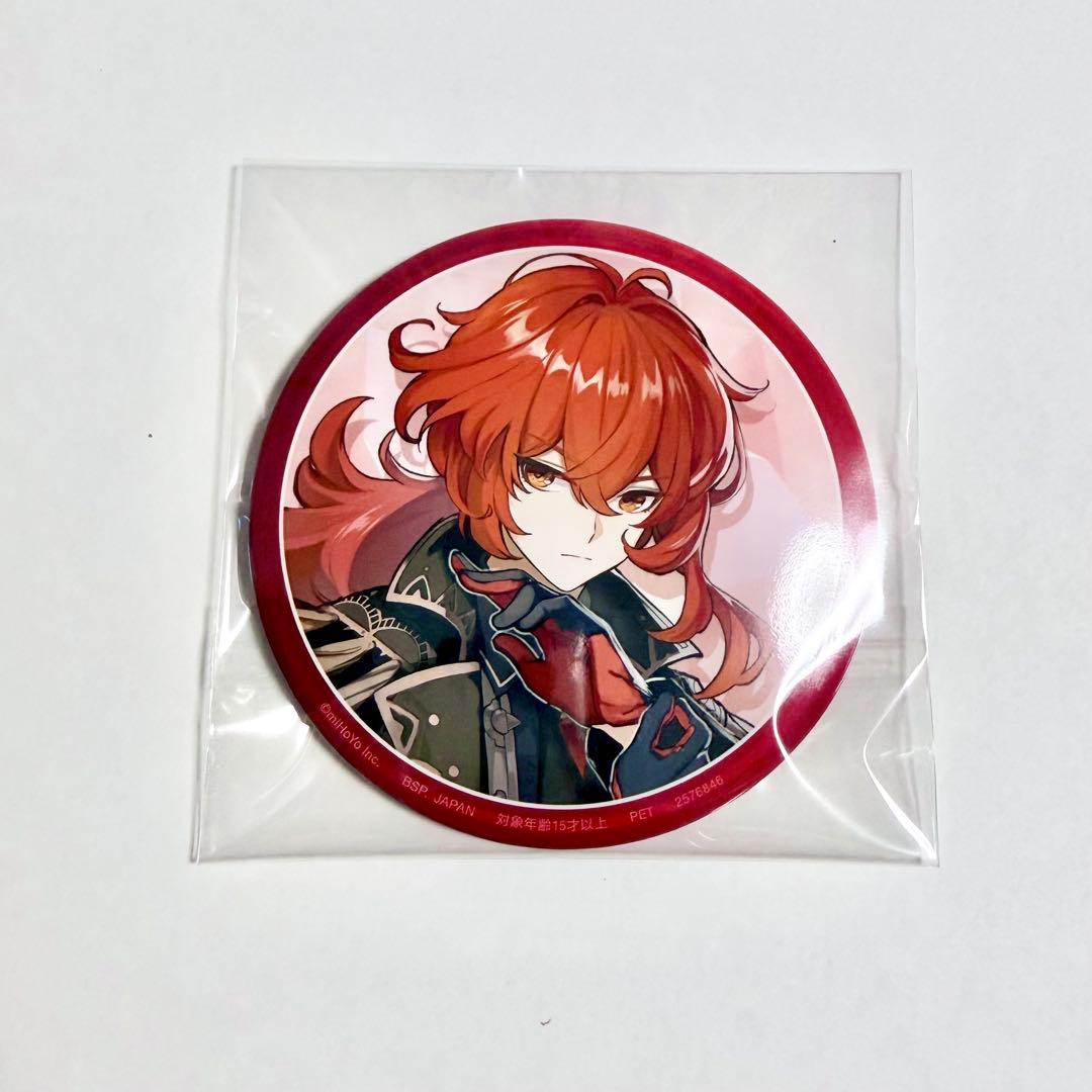 原神 ディルック SEGA プライズ 缶バッジ