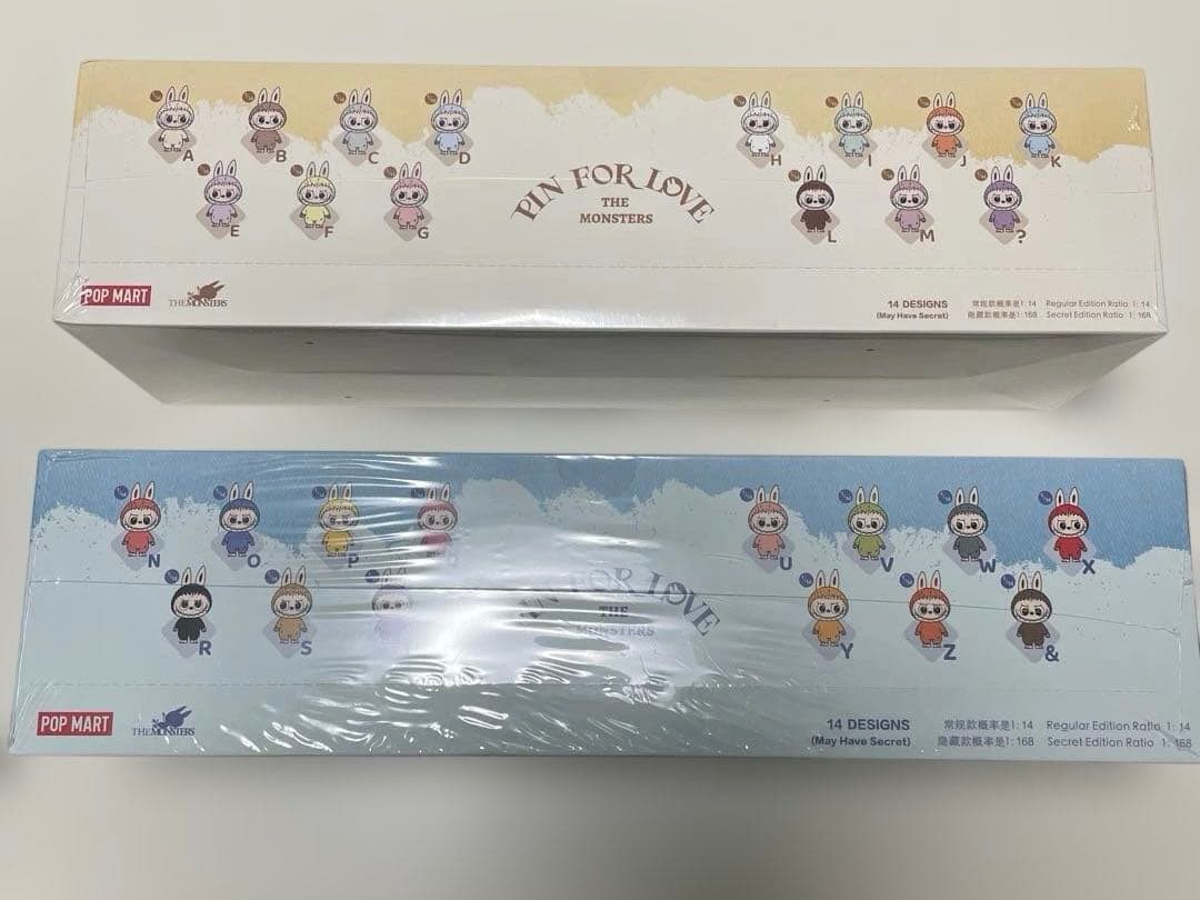 PIN FOR LOVE ラブブ イニシャルアソートボックス 前半後半2箱セット