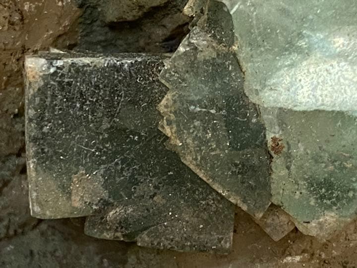 フローライト　on クォーツ　1150g