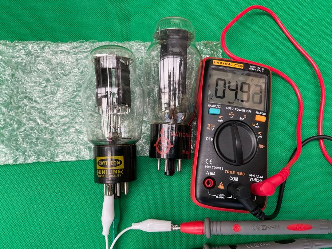 オーディオ用真空管2本セット