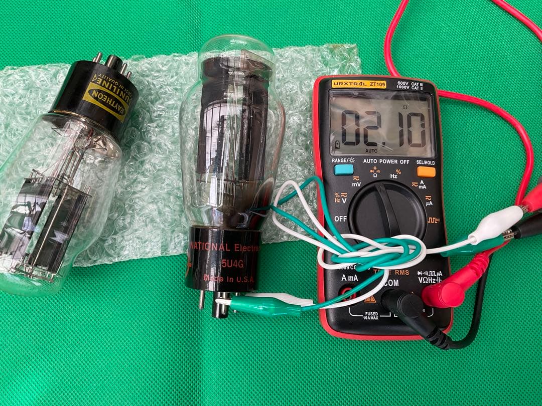 オーディオ用真空管2本セット