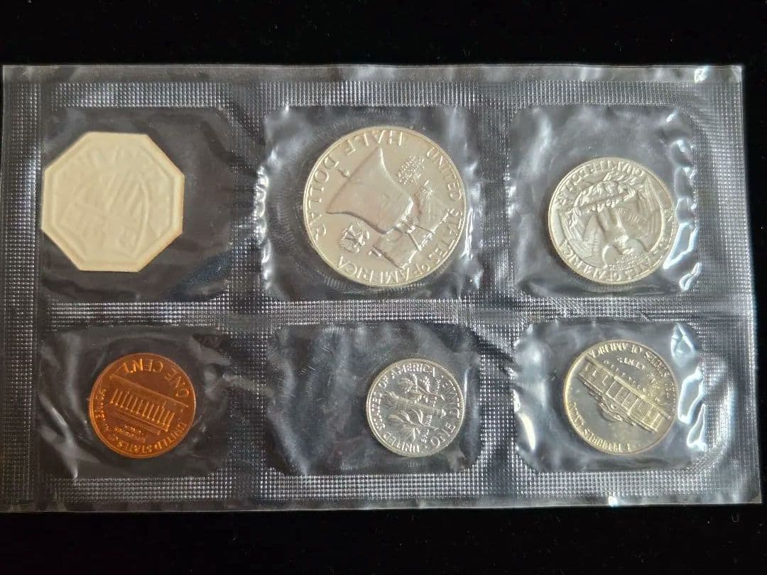 (プルーフ) アメリカ合衆国　セット(銀貨入り)　1962