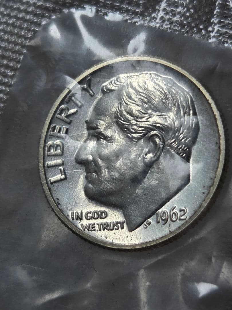 (プルーフ) アメリカ合衆国　セット(銀貨入り)　1962