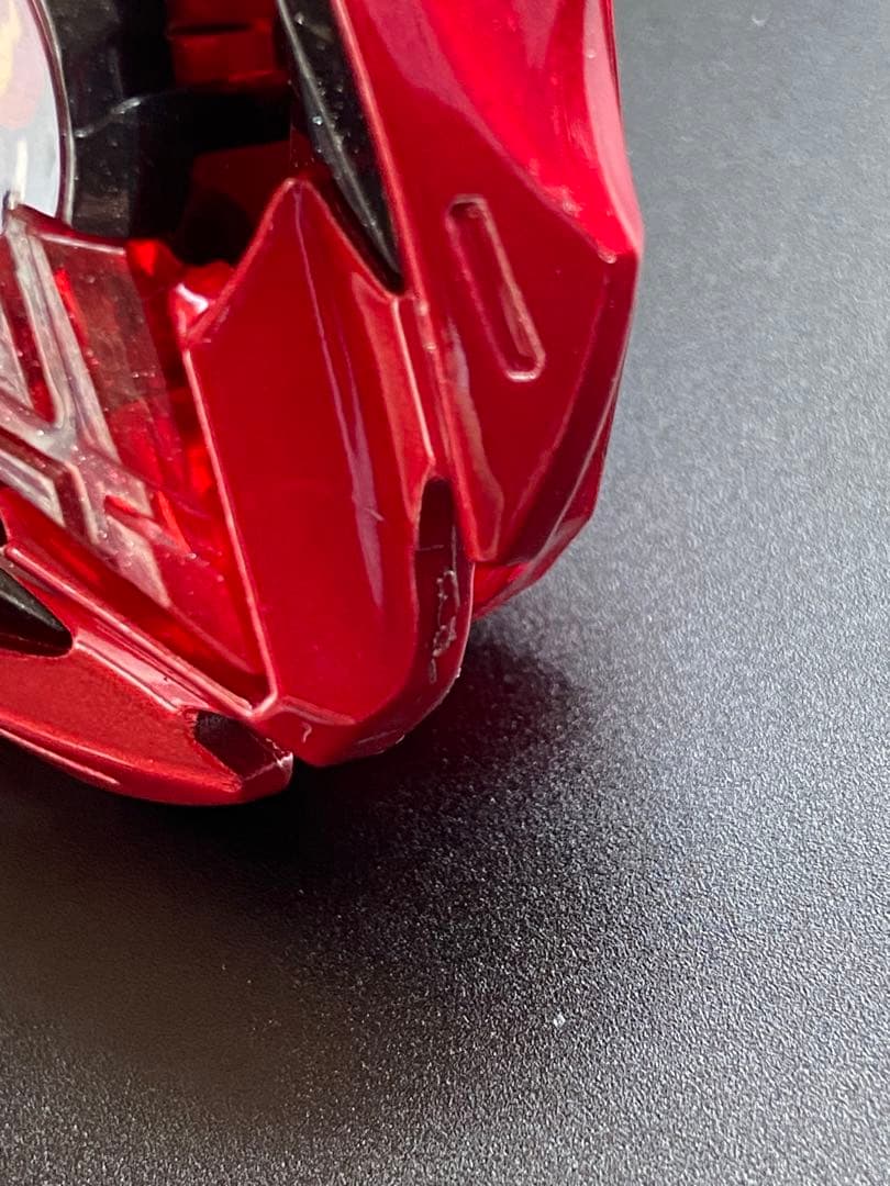 ベイブレードX ドランバスター 重量約37.08g メタルコート レッド　新品