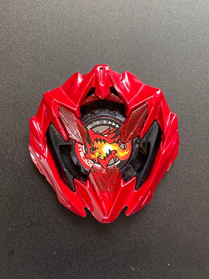 ベイブレードX ドランバスター 重量約37.08g メタルコート レッド　新品