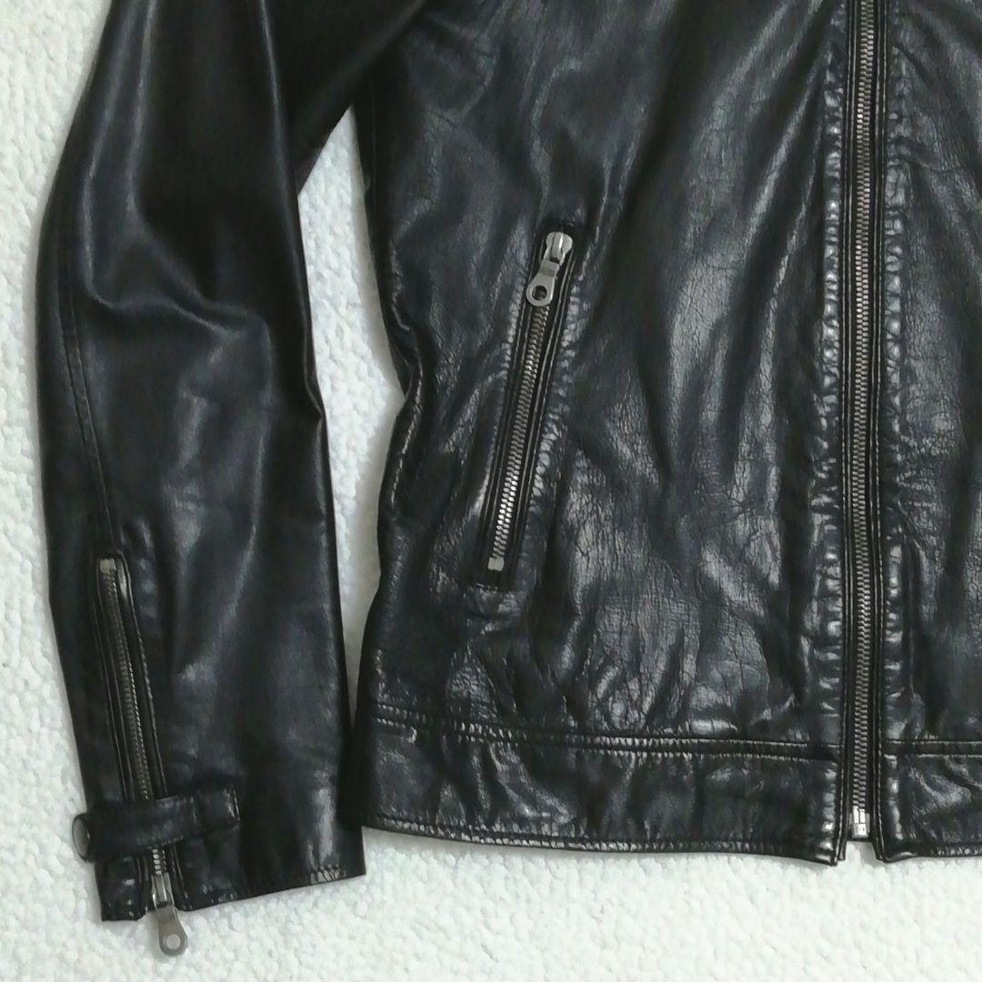 PS Paul Smith ポールスミス ラムレザーライダースジャケットM 羊革
