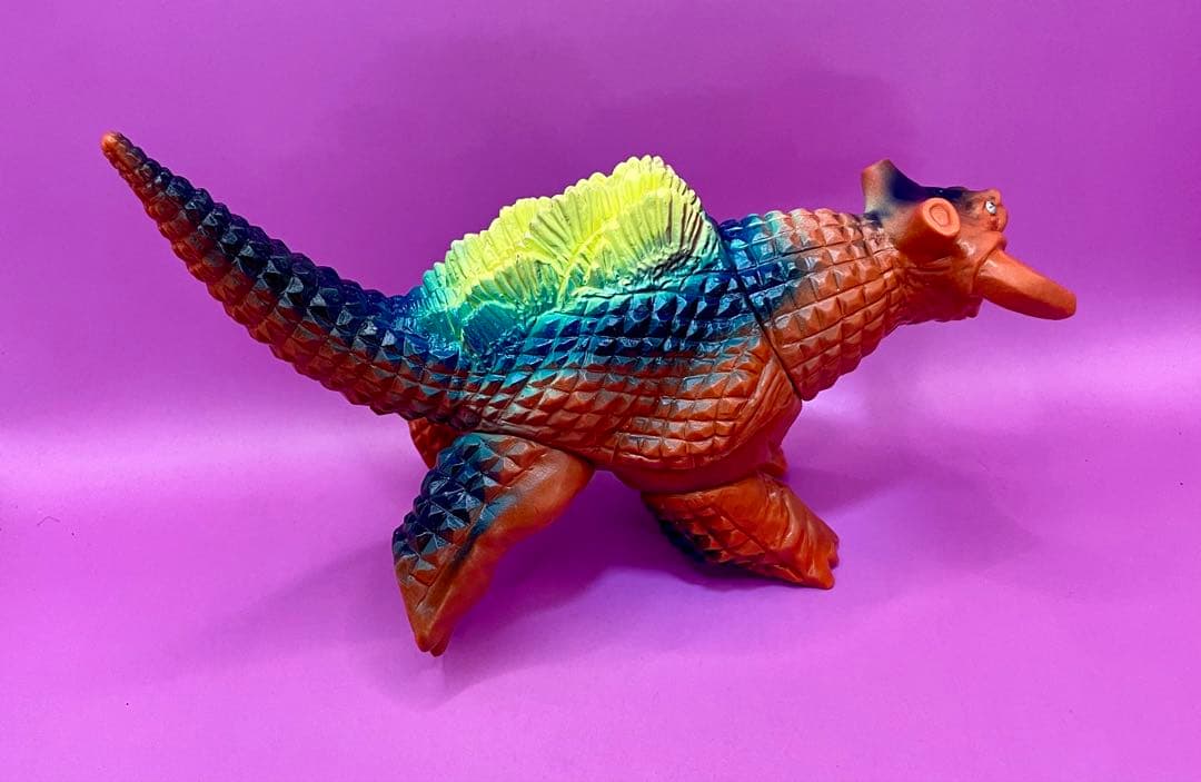 ギラドラス ブルマァク デッドストックソフビ人形 極美品 マルサン M1号 昭和