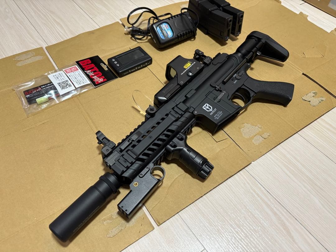 東京マルイ M4パトリオット HC 弾速 93m/s 外装,メカチューン仕様