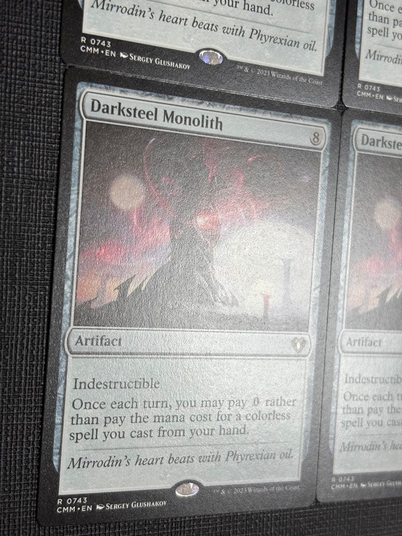 ダークスティールのモノリス/Darksteel Monolith