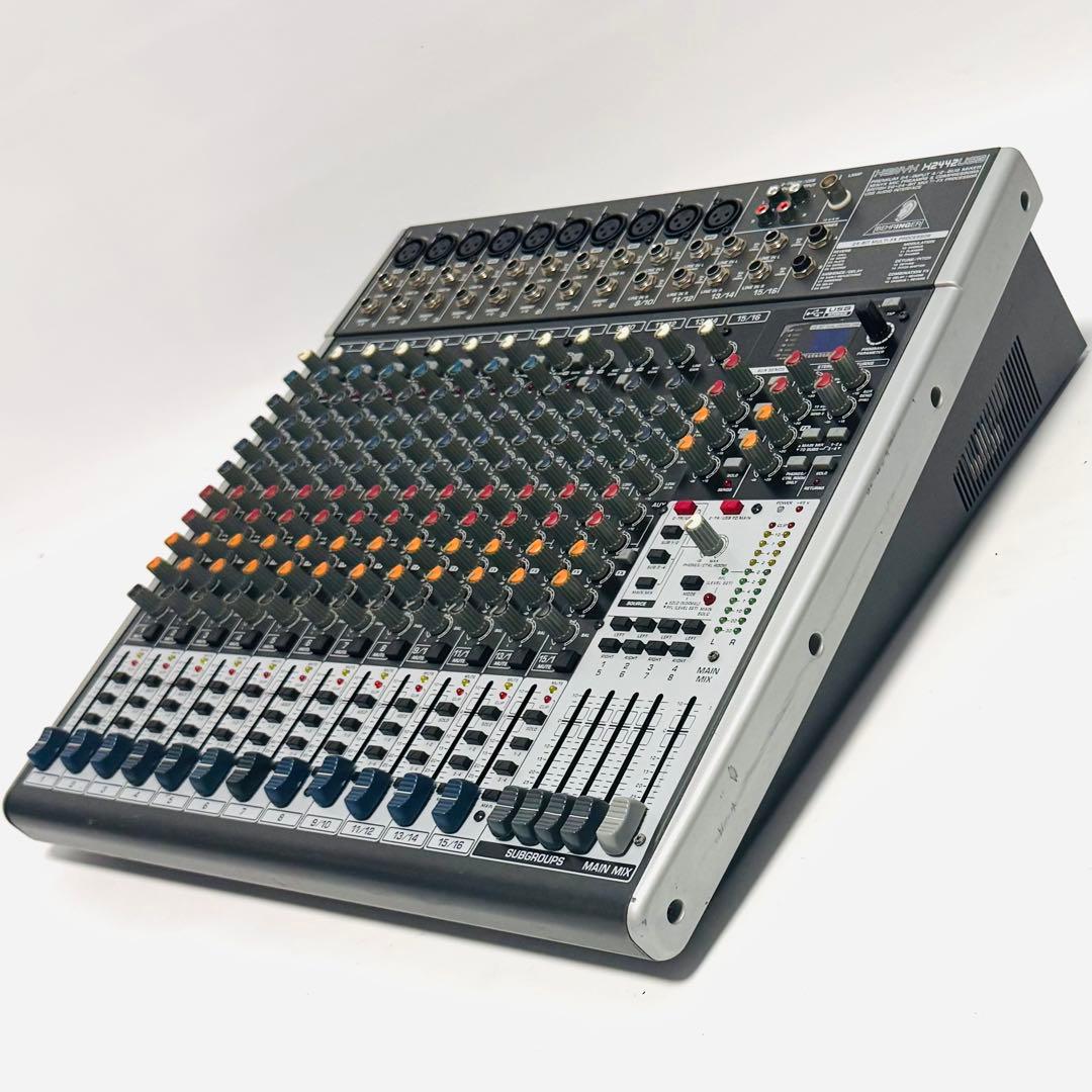 BEHRINGER XENYX QX2442USB 16ch アナログミキサー