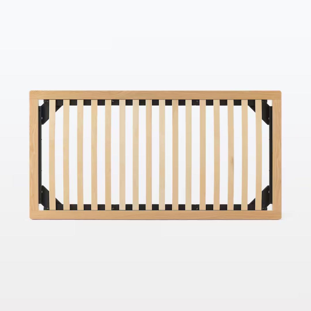 無印良品　ベッドフレーム　オーク材　シングル