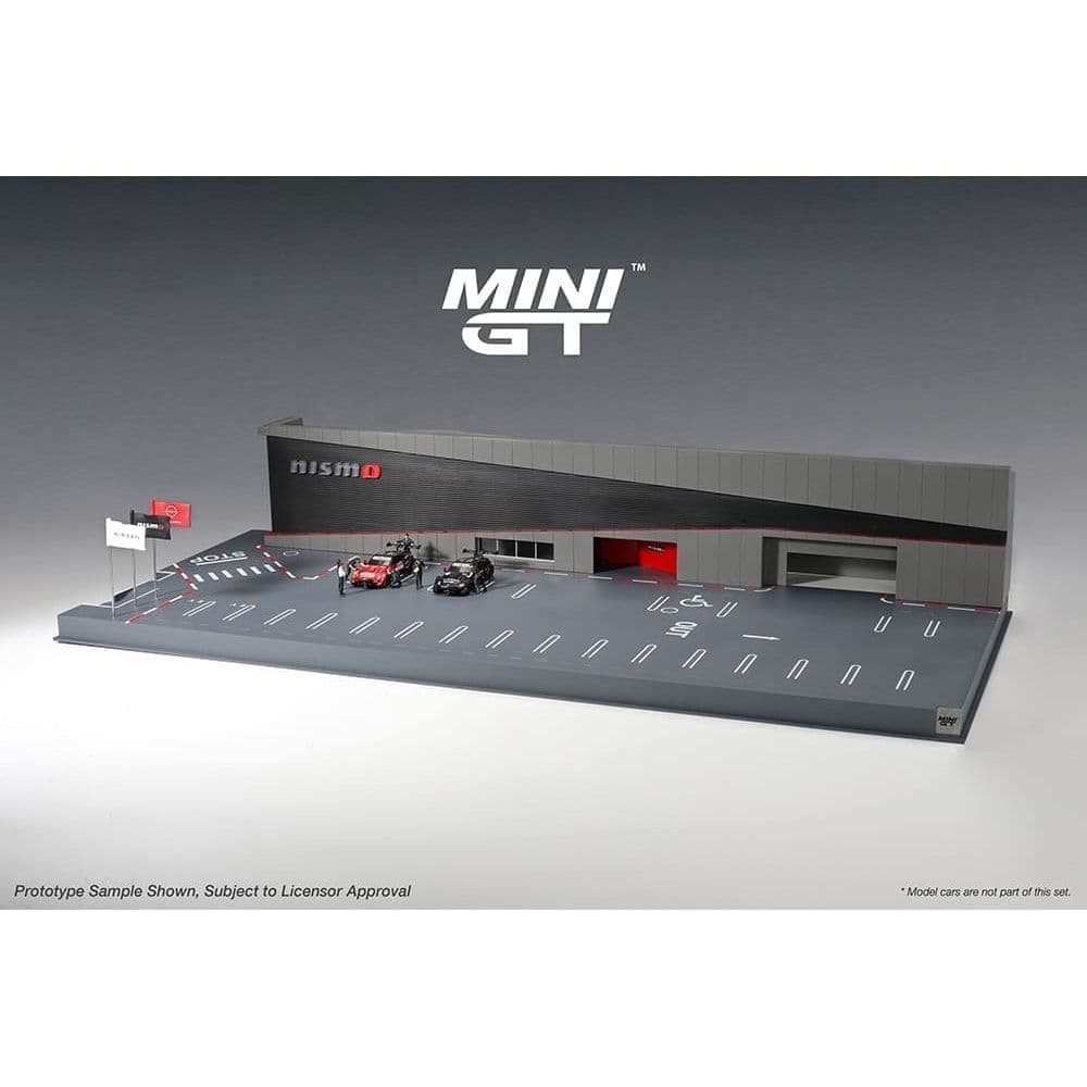 MINI GT ジオラマ 日産モータースポーツ&カスタイマイズ NISMO