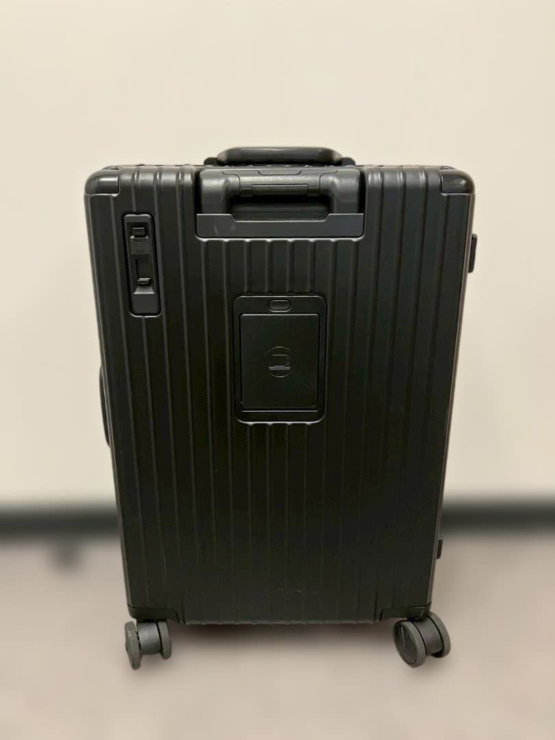 リベティ多機能キャリーケース【マットブラックМ】B14　TSAロック