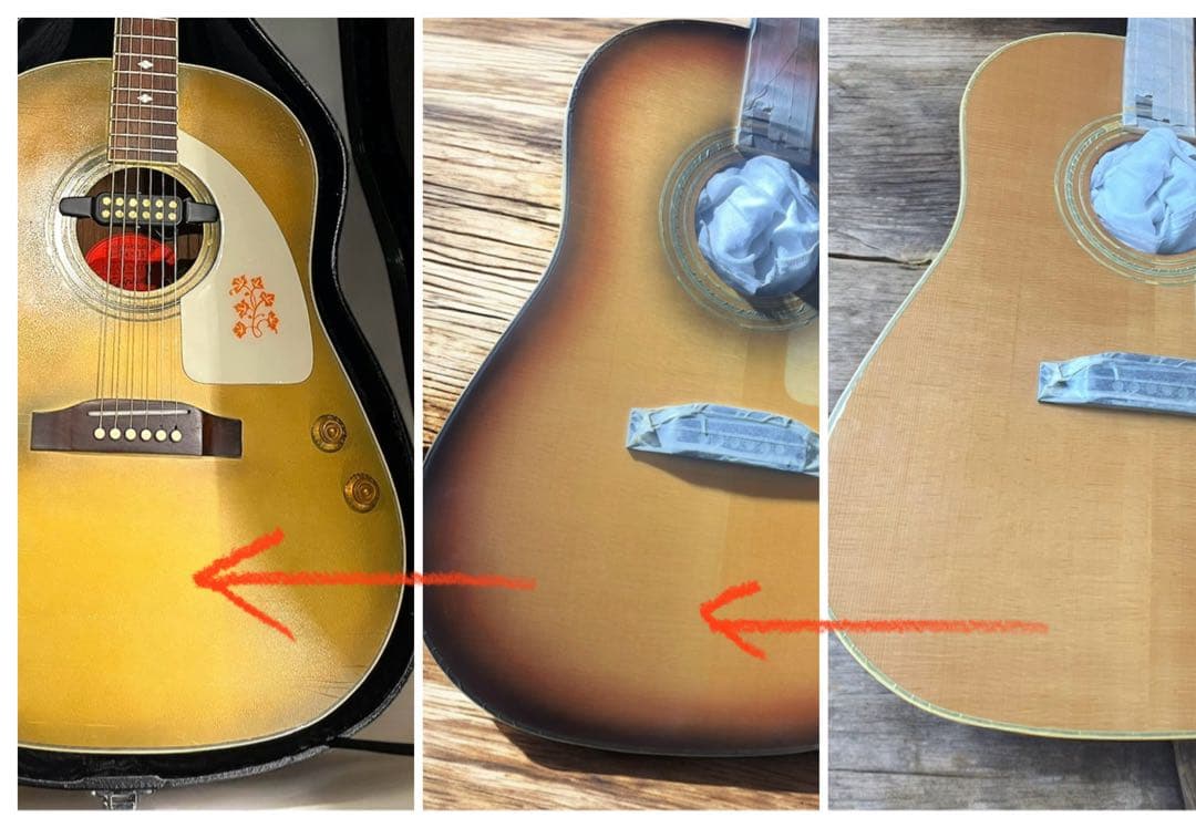 歩*鳥様 DeliciousTaylormade MOD エピフォンモディファイ