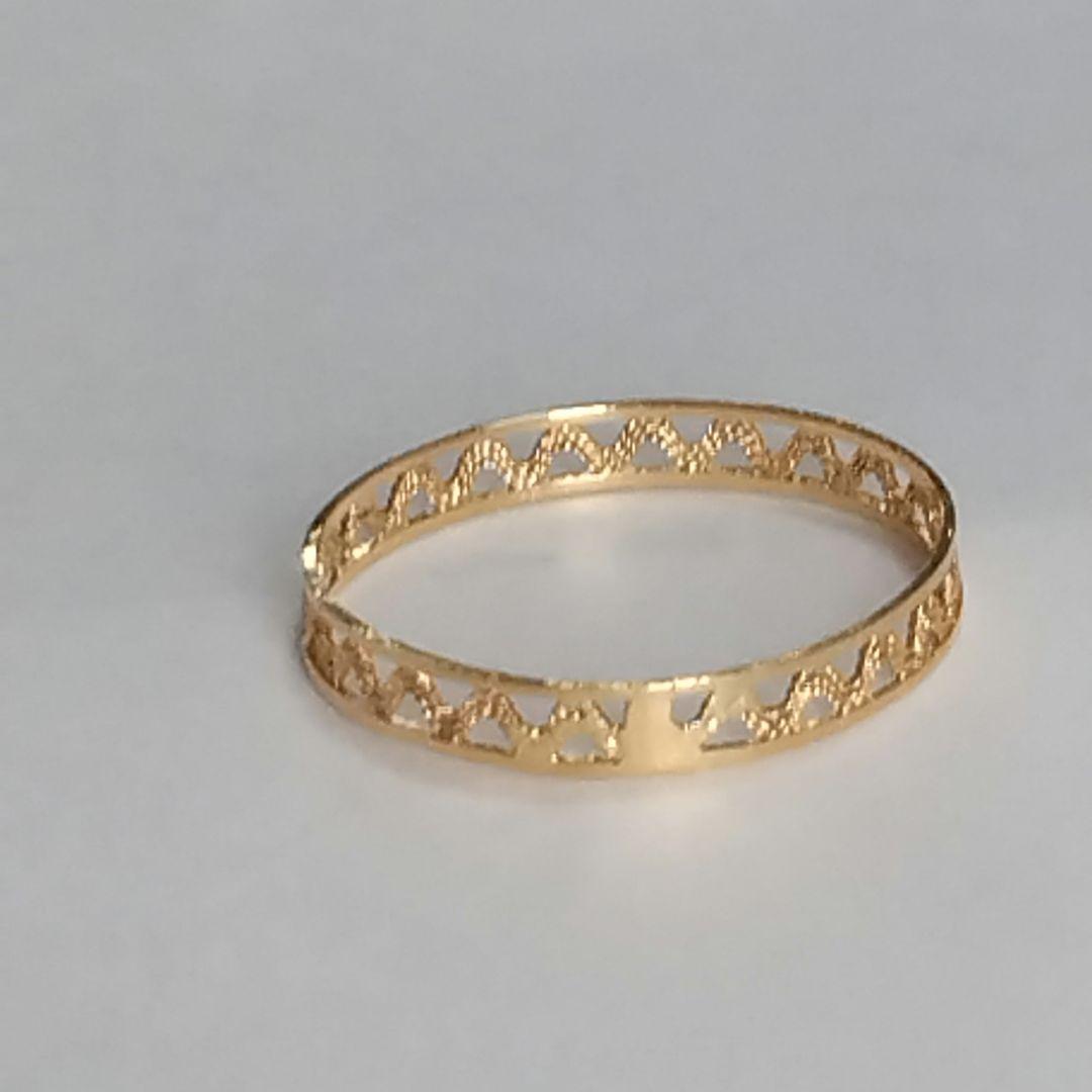 K18デザインリング 19号