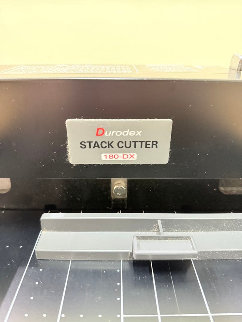 Durodex STACK CUTTER 180-DX 裁断機