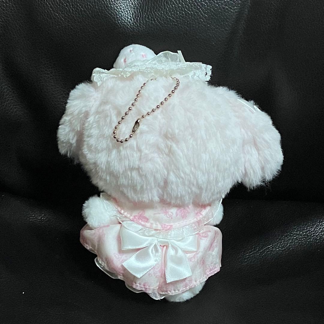 マイメロ　白いちごのティータイム　マスコット ブローチ お顔厳選 2024年発売