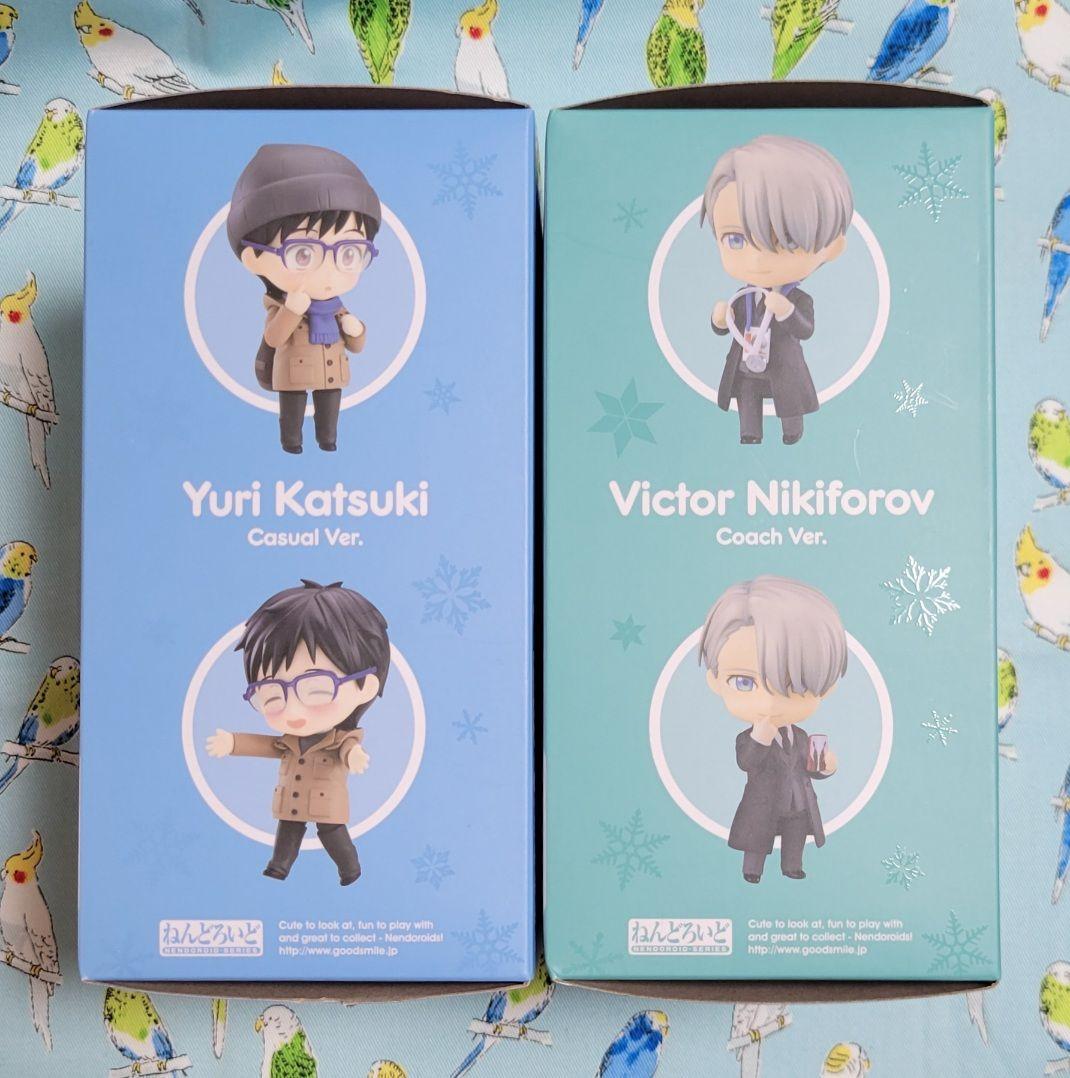 ねんどろいど 勝生勇利 ヴィクトル・ニキフォロフ 4点セット