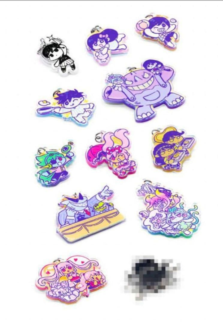OMORI アクリルキーホルダー セット