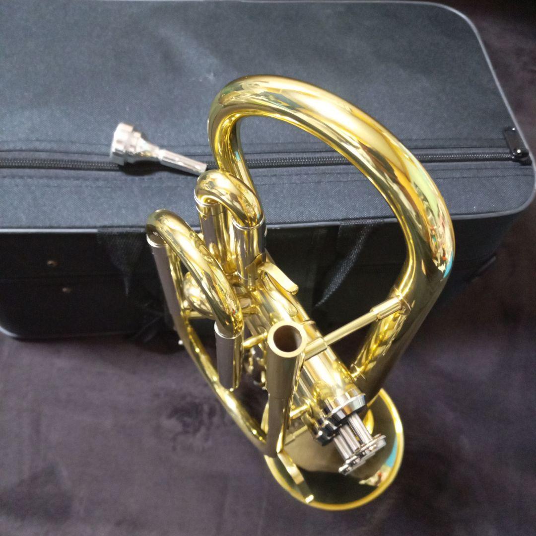 コルネット 本体 マウスピース ケース付き メーカー無し ブランド不明