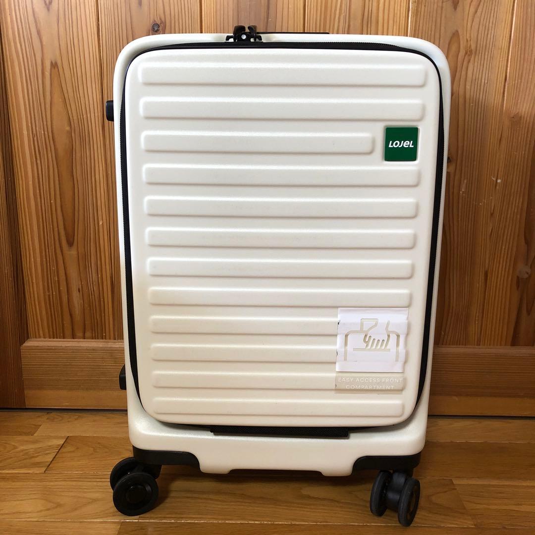 LOJeL ロジェール CUBO S キャリー スーツケース ホワイト
