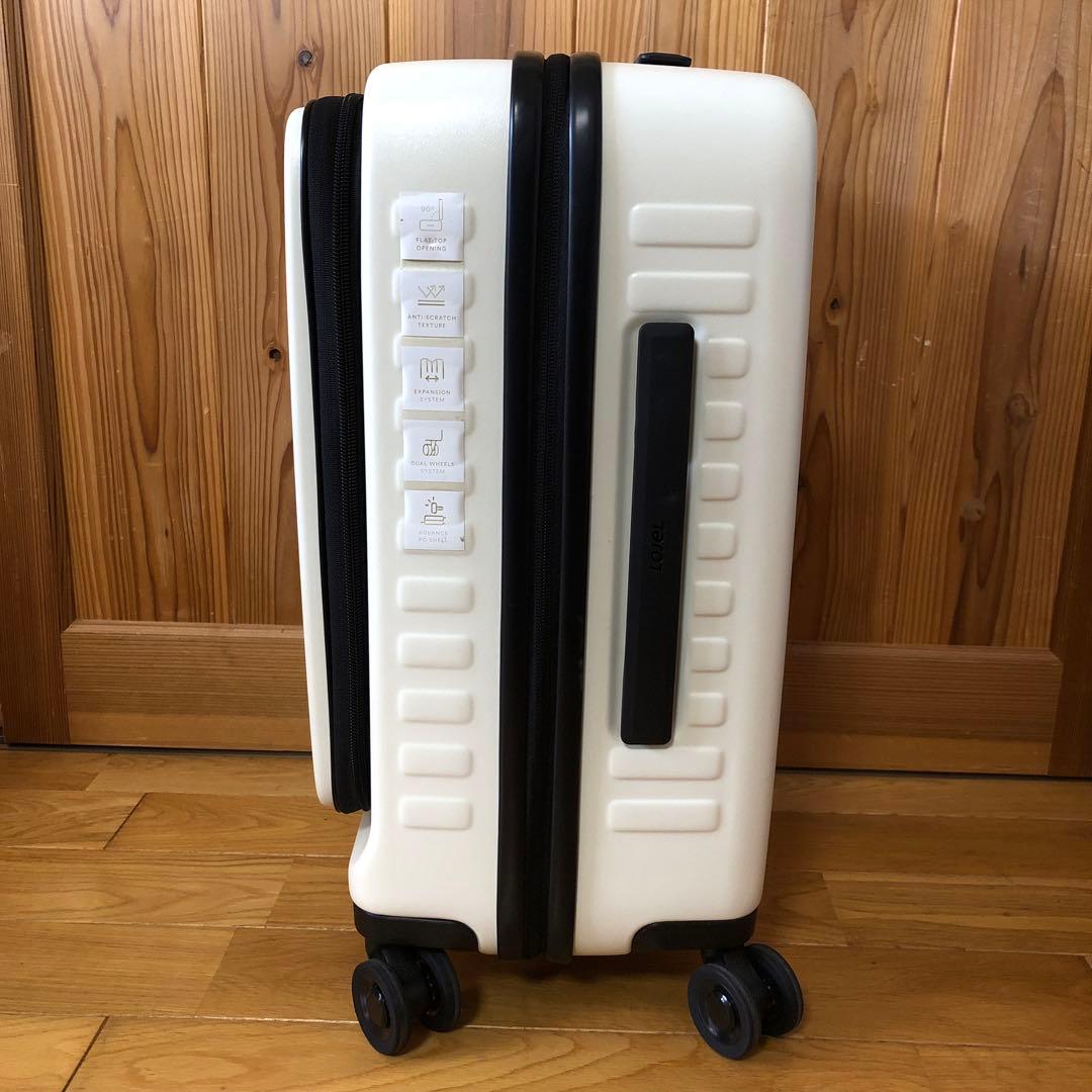 LOJeL ロジェール CUBO S キャリー スーツケース ホワイト